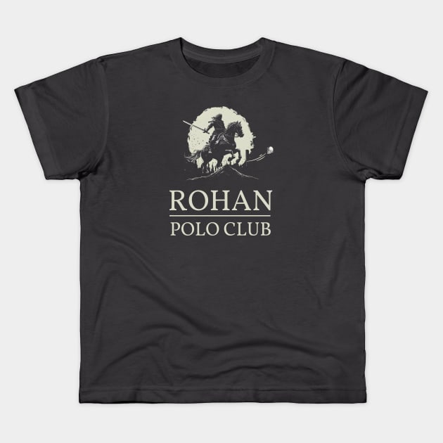 Rohan Polo Club - Fantasy Funny Kids T-Shirt by Fenay-Designs